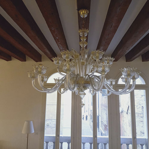 Venetian style chandelier - ZOSMA - BOTTEGA VENEZIANA - crystal / blown glass / Murano glass
