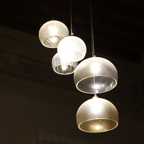 Pendant lamp - MULAN - BOTTEGA VENEZIANA - blown glass / Murano glass / contemporary
