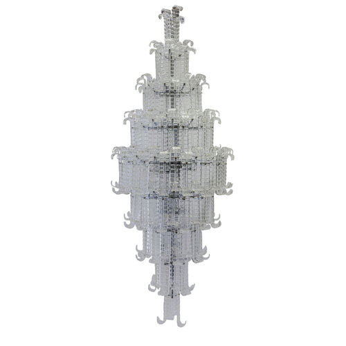 Vintage chandelier - Felci V205 - BOTTEGA VENEZIANA - Murano glass / commercial / waterfall