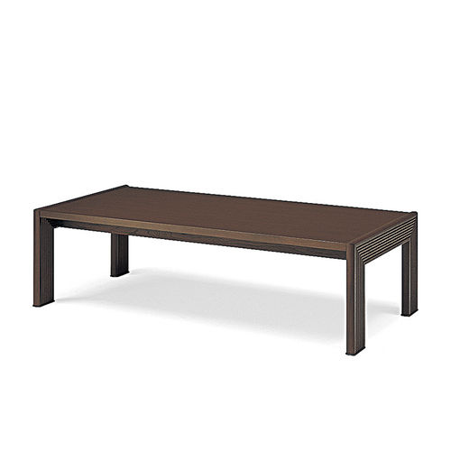 Contemporary coffee table - TRIADO  - CondeHouse - oak / oak base / rectangular