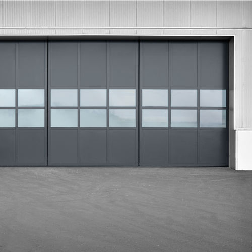 Sliding industrial door - ROBUST - Schneider Torsysteme - anodized ...