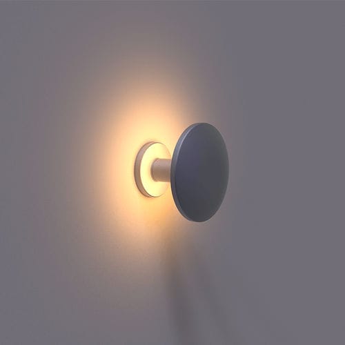 Contemporary wall light - YUCCA - TMTechElectronics Co., Ltd - outdoor / aluminum / round