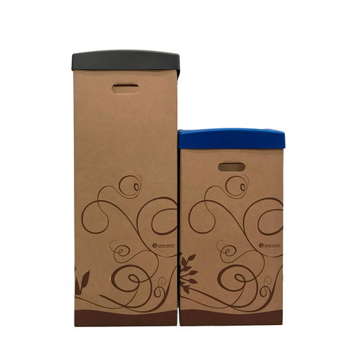 Public trash can - ETA - SARTORI AMBIENTE S.R.L. - recycling / polypropylene / cardboard