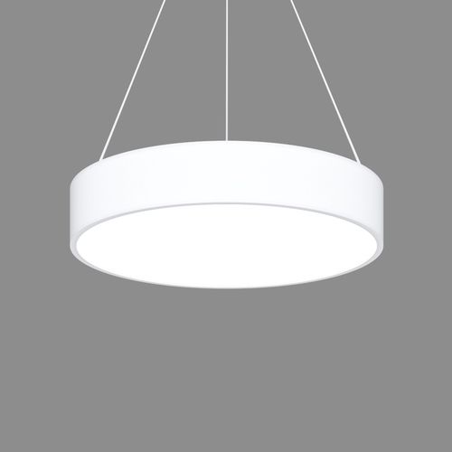 Hanging light fixture - EXAL Z - Tupex Electric - surface-mounted / LED / round