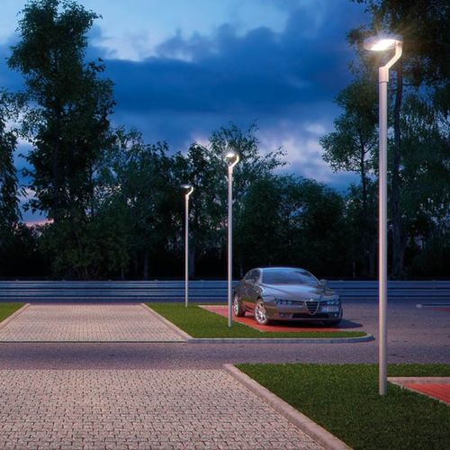Urban lamp post - HYDROCITY - Tupex Electric - contemporary / cast aluminum / stainless steel