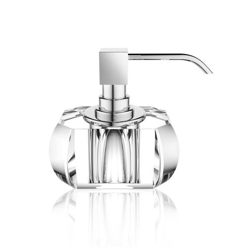 Commercial soap dispenser - CC-CSD -  Czech & Speake - free-standing / crystal / manual