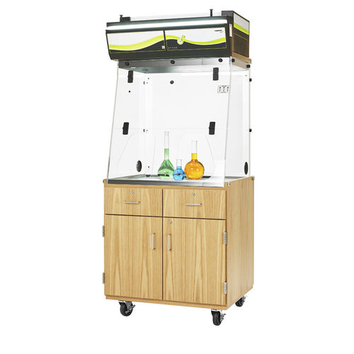 Laboratory range hood - 1800K-GF4AS - DIVERSIFIED WOODCRAFTS - for the learning sector / for school