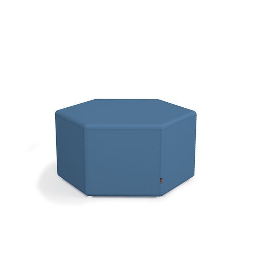 Contemporary pouf - BLENDER - PARAGON FURNITURE INC - fabric / modular / for school