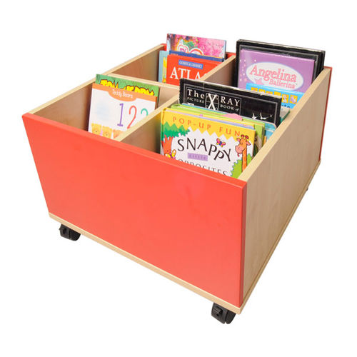 Storage cabinet on casters - KINDERBOX - ambic educational - for office / for school / for library