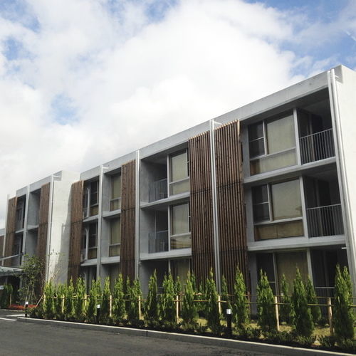 Anodized aluminum rainwater down pipe - ROUND - INOUE SHOJI Co., Ltd. - recyclable