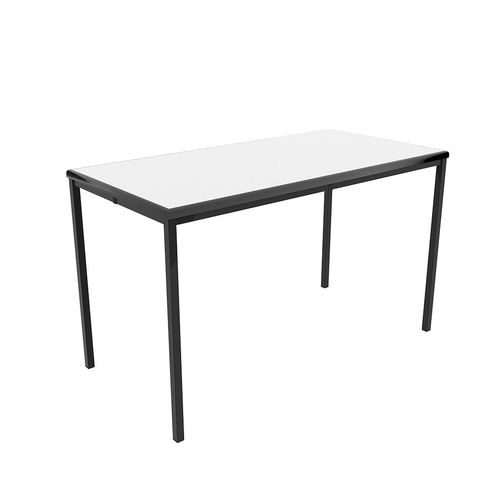 Contemporary classroom table - T-TABLE-12  - titan furniture - MDF / steel / steel base
