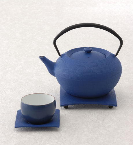 Cast iron teapot - HS-34S - Chushin Kobo Co., Ltd. - for domestic use