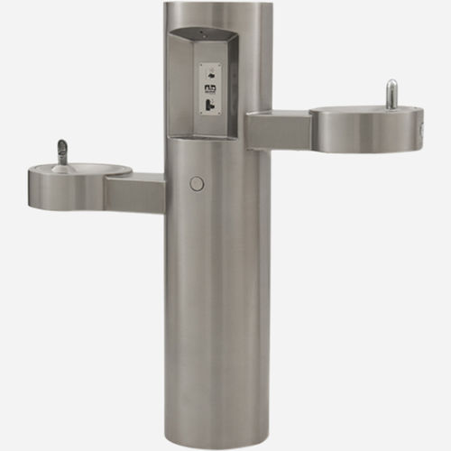 Handicapped drinking fountain - GYQ84 - murdock - for dogs / contactless / floor-standing