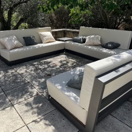 Modular sofa - MOUSSES ETOILES - corner / design / outdoor