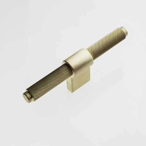 Brass furniture handle -  T - WCM1 - craftvoll