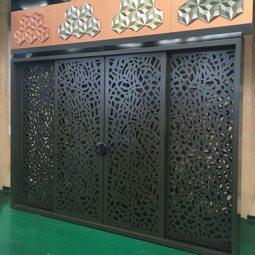 Service door - Altop Facade Co, ltd. - aluminum / sliding / contemporary