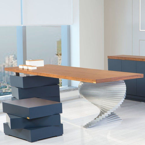Executive desk - BRANCA - OFISTIM - contemporary / wooden / commercial
