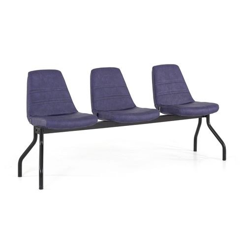 Fabric beam chair - LOFT - OFISTIM - 3-seater / for reception areas / contemporary