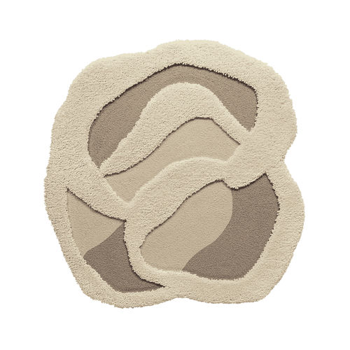 Contemporary tapestry - Organico - Alp Carpets - patterned / wool / hand-tufted