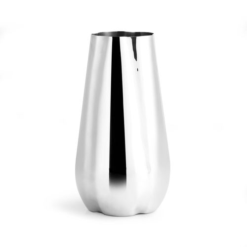Contemporary vase - POD - Michael Aram - stainless steel