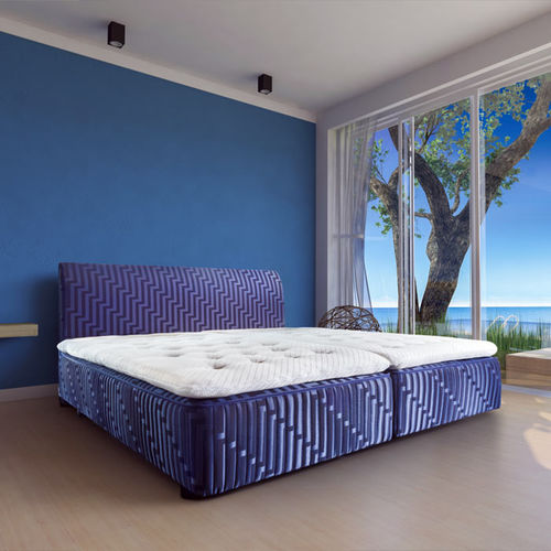Double bed - VIDE COR MEUM - Kamjo Bedding OÜ - single / contemporary / upholstered