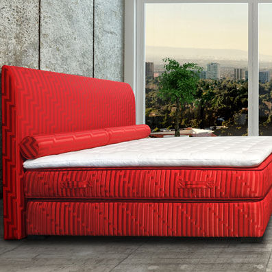 Double bed headboard - LUND - Kamjo Bedding OÜ - contemporary / fabric / upholstered