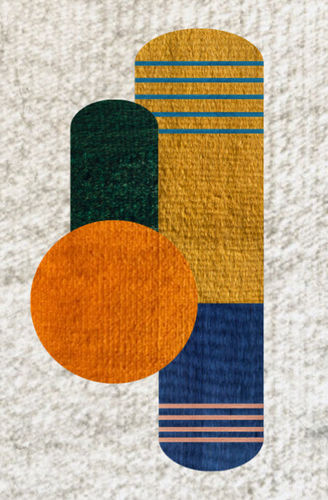 Contemporary rug - HORIZONTE  - ARTYCRAFT - geometric / wool / rectangular