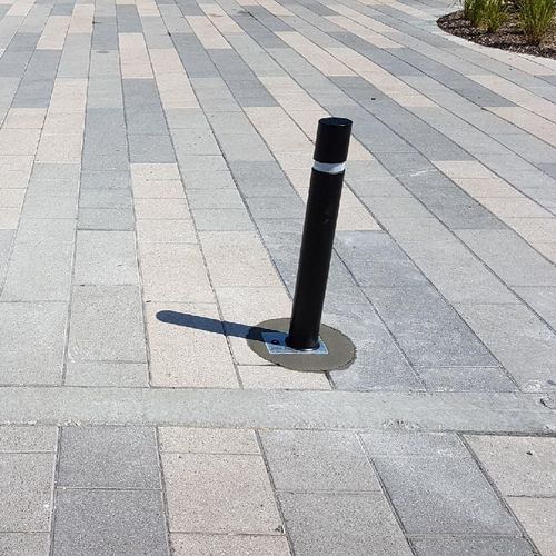 Security bollard - BARCELONA 80 - FCI URBAN - removable / flexible / polyurethane