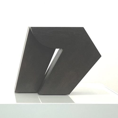 Contemporary table - ARIA  - Jason Mizrahi Designs - wooden / wooden base / customizable