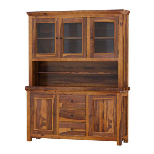 High sideboard - SHAKER - Furniture BoutiQ - traditional / solid wood / with shelf