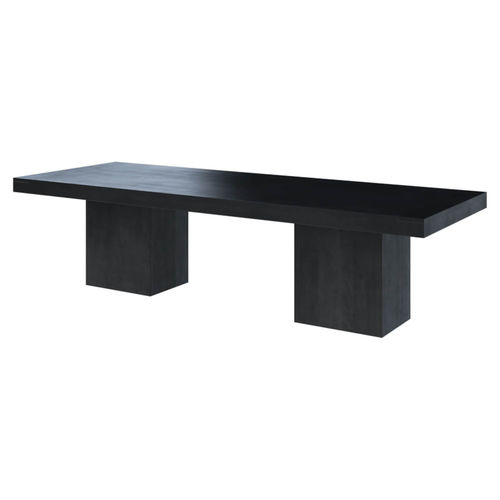 Contemporary dining table ATHAN Furniture BoutiQ solid wood