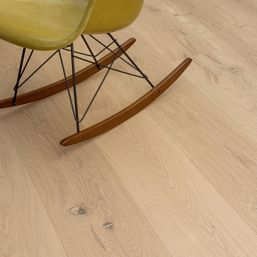 Solid parquet floor - COUNTRY NEIGE - Décoplus Parquets - oak / oiled / brushed