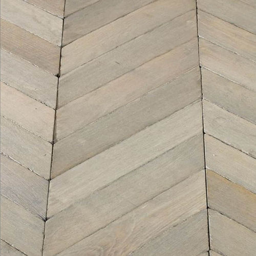 Solid parquet floor - VIEUX GRIS - PA43 - Décoplus Parquets - european oak / chevron / oiled