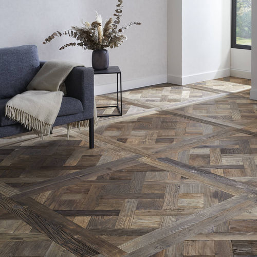 Engineered parquet floor - 3710 - Décoplus Parquets - semi-solid / elm / Versailles tile
