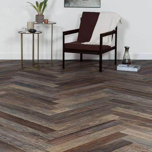 Engineered parquet floor - 3710TER - Décoplus Parquets - semi-solid / elm / herringbone