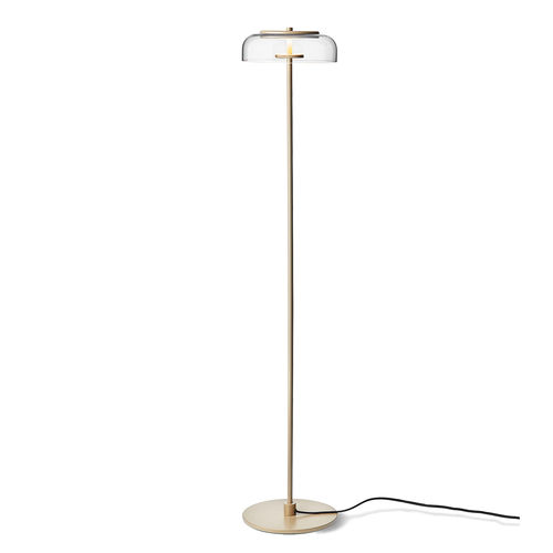 Floor-standing lamp - BLOSSI Ø23 - Nuura - metal / blown glass / contemporary