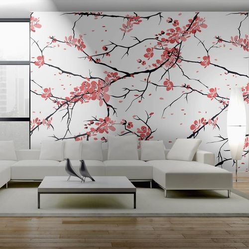 Contemporary wallpaper - SAKURA - mycollection - patterned / fabric ...