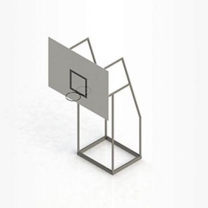 Mobile basketball hoop - STOP GRUP GÜVENLİK SİST. İNŞ. VE TİC. A.Ş - fixed