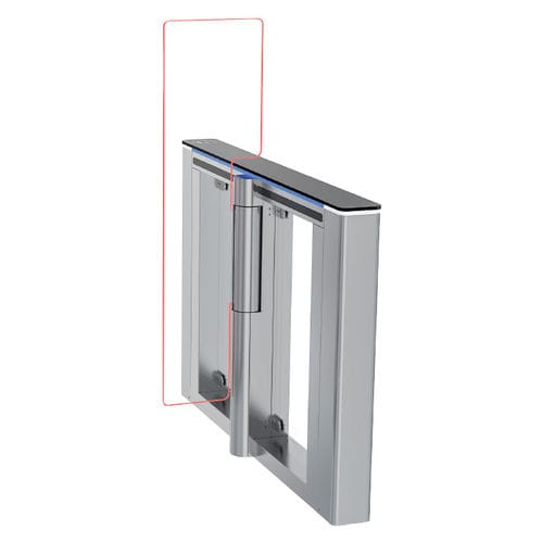 Security speed gate - HG - 400 - S - Aktuel Turnike - glass