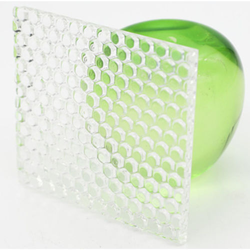Patterned glass panel - UCP-TP - Guangzhou Topo Glass Co., Ltd. - for furniture / building / for window