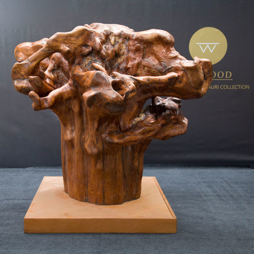 Wooden sculpture - Treebeard - Icewood - free-standing / nature / contemporary