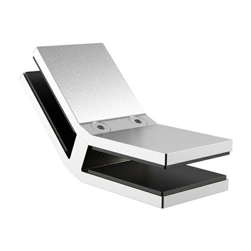Stainless steel glass clamp - C-S135 - Shandong Aleader Machinery Manufacturing Co.,Ltd - for panels / for partition wall / for railing
