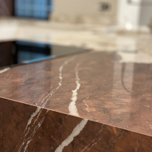 Marble stone slab - CALACATTA VIOLA - GIOVANNOZZI MARMI S.R.L. - for kitchen / polished / marble look