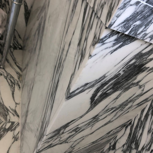 Granite stone slab - ARABESCATO CORCHIA - GIOVANNOZZI MARMI S.R.L. - for wall / polished / marble look