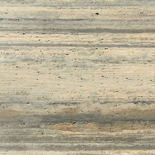 Travertine stone slab - SILVER CONTROFALDA - GIOVANNOZZI MARMI S.R.L. - bathroom / polished / marble look