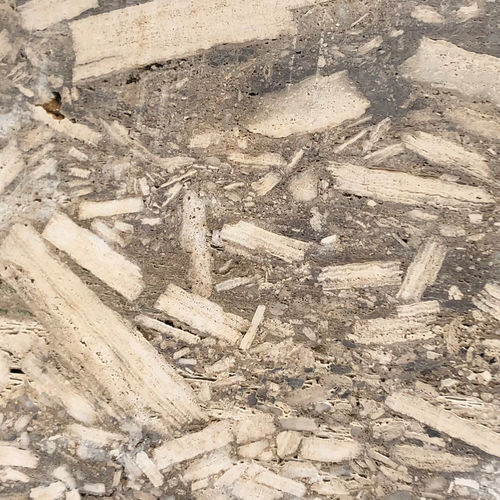 Travertine stone slab - APOCALYPSE - GIOVANNOZZI MARMI S.R.L. - bathroom / polished / marble look