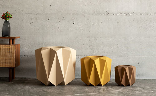 Glass-reinforced plastic planter - Escon - Bonasila - modern / contemporary / for living rooms
