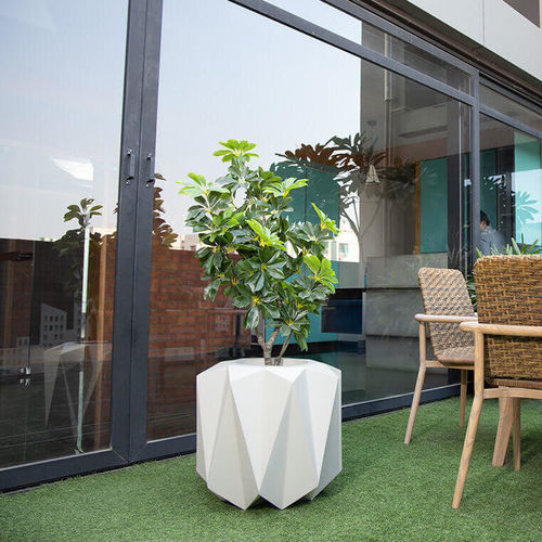 Glass-reinforced plastic planter - ESCON - Bonasila - modern / contemporary / for living rooms