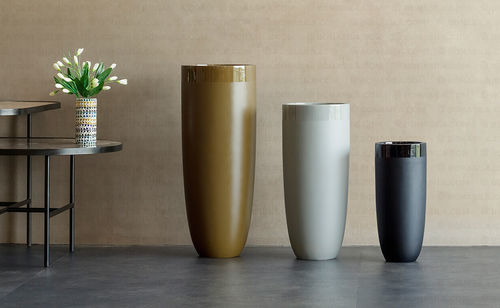 Fiberglass planter - Nivoli - Bonasila - GRP / glass-reinforced plastic / weatherproof