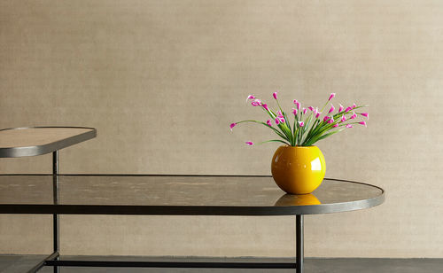 Table plant pot - Moso - Bonasila - circular / for office / for reception area